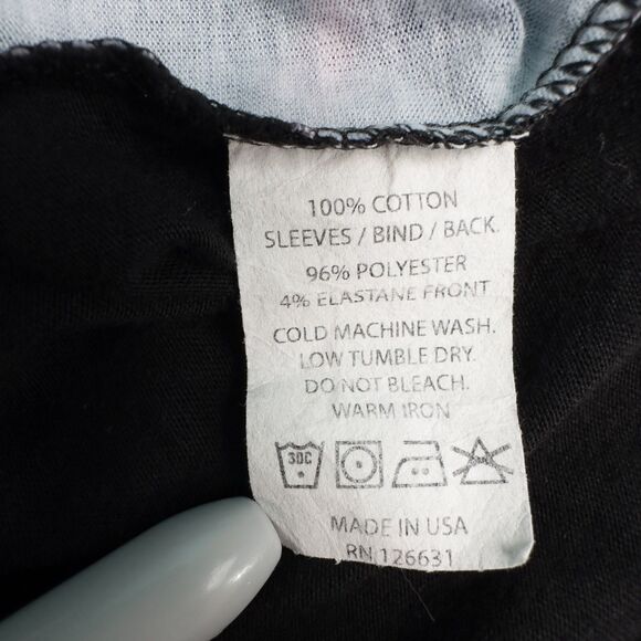 Redbubble Skull and Roses Graphic T-Shirt Unisex Small Black Grunge Goth Art - Picture 16 of 16